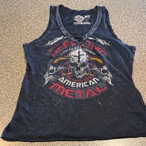 affliction tank top